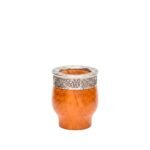 Mate imperial algarrobo virola acero cincelado