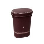 Bolso matero marron rigido guardapampa