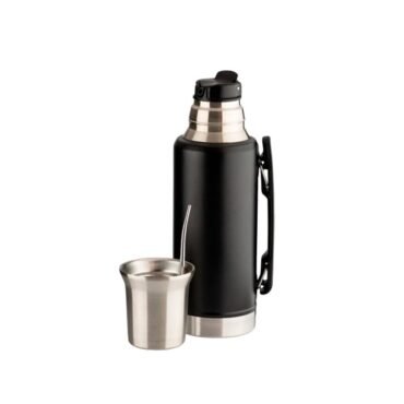 Termo mate system negro 1.3 litros