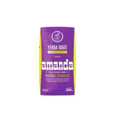 Yerba mate Amanda hierbas serranas 500 gr