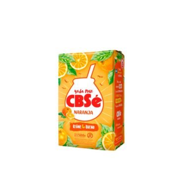 Yerba mate CBSE naranja 500 gr