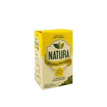 Yerba mate Natura hierbas serranas 500 gr