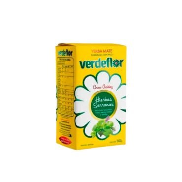 Yerba mate Verdeflor hierbas serranas 500 gr